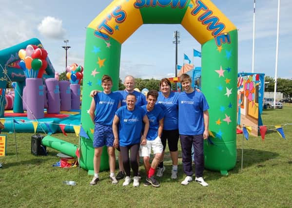 Its a Knockout event held for the hospice
