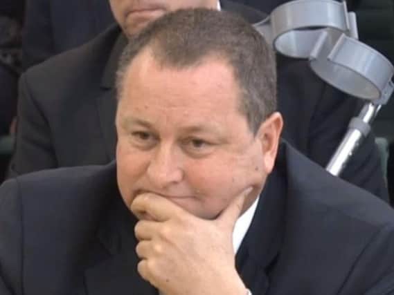 Sports Direct owner Mike Ashley.