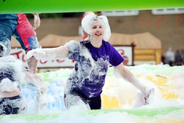 Plenty were getting in a lather during a fun-packed day of entertainment.