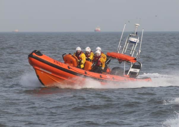 Hartlepool's Atlantic 85 inshore lifeboat.