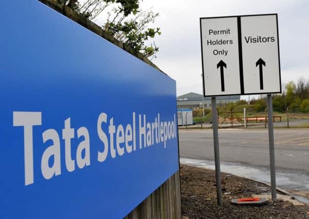 Tata Steel, Hartlepool.