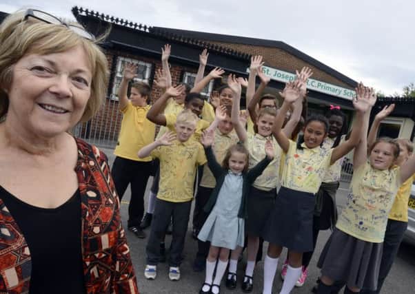 Teacher Pamela Maughan is retiring from St Joseph's Primary school in Musgrave Walk.
Picture by Jane Coltman
