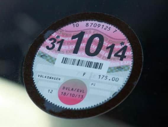 Paper tax discs were abolished last year.