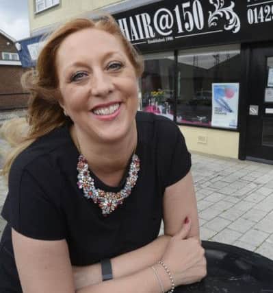 Alison Pringle of Hair@150 is celebrating 30 years in business.
Picture by Jane Coltman
