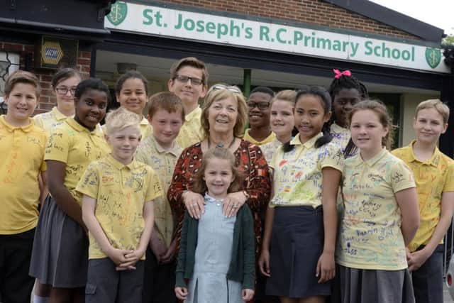 Teacher Pamela Maughan is retiring from St Joseph's Primary school in Musgrave Walk.
Picture by Jane Coltman