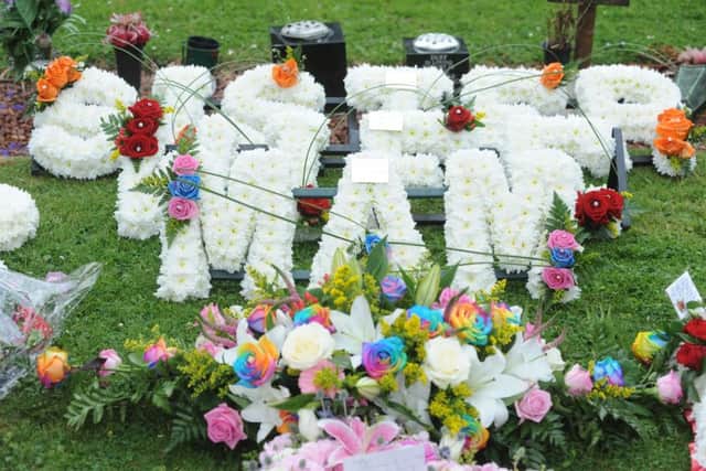 Funeral of Kelly Duncan at Hartlepool Crematorium.