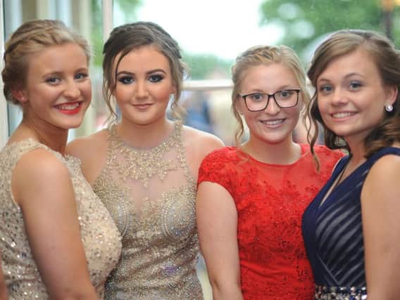 Prom night at Manor Community Academy in Hartlepool.