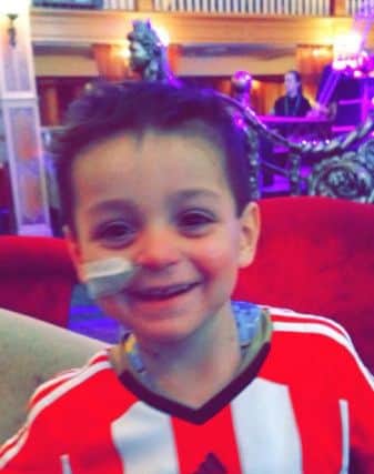Bradley's family are hoping to raise Â£700,000 for treatment in America.