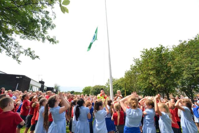 It is the third year in a row that the school has been granted the Green Flag.