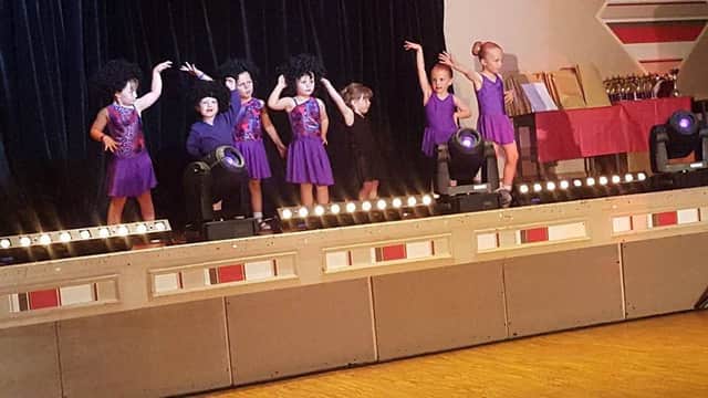 The toddlers from JLM Dance show off their moves.