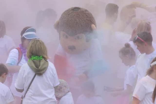 Hartlepool and District Hospice Colour Run.