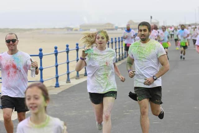 Hartlepool and District Hospice Colour Run.