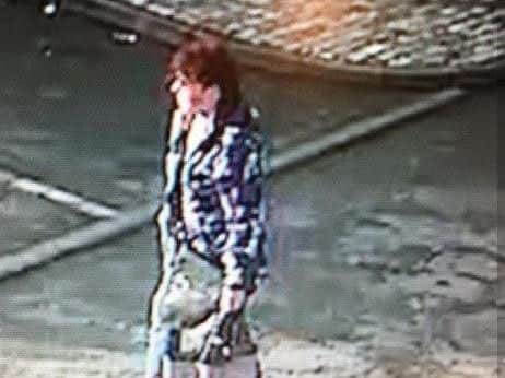 One of the CCTV images released by Cleveland Police as they search for Pat Kettlewell.