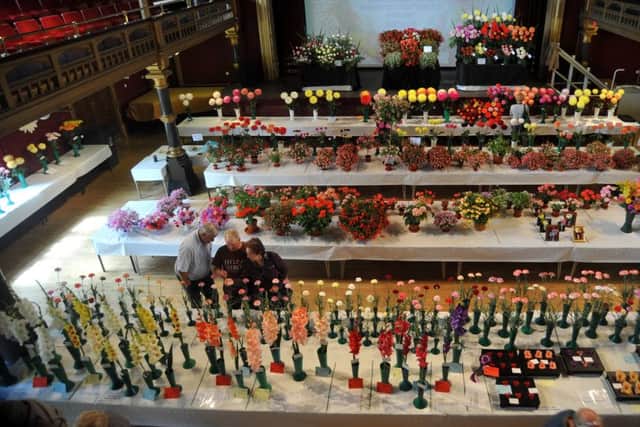The Hartlepool Horticultural Show that was held at Hartlepool Town Hall at the weekend.