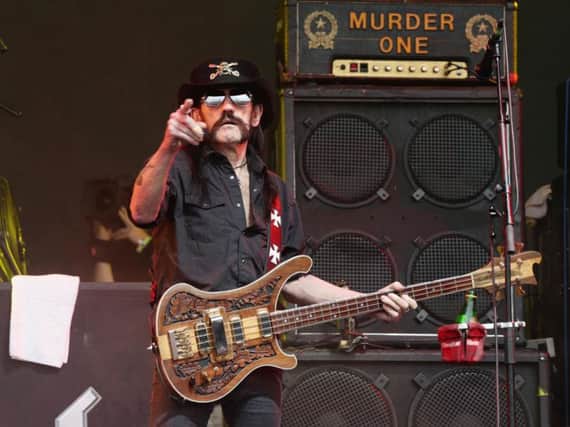 Lemmy died in December last year. Picture: Press Association.