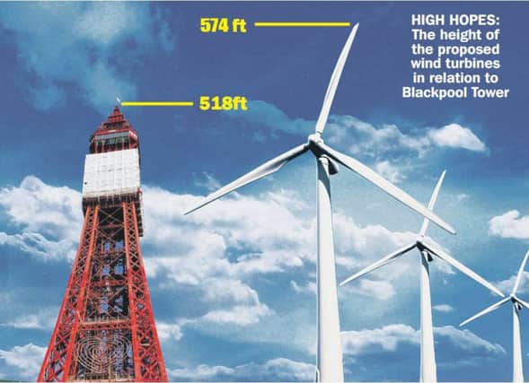 The proposed turbines would have been among the tallest in  England .