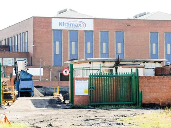 The Niramax plant in Hartlepool.