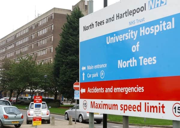 North Tees Hospital. D19284