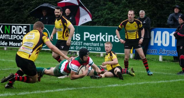 West score a try in Saturday's convincing win