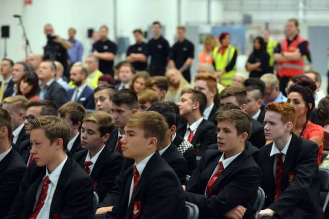 English Martyrs School and Sixth Form College students find out more about JDR.