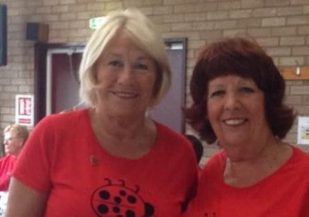 Ladybirds members at their latest fundraiser.
