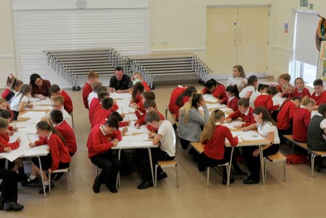The workshop underway at St Aidans Primary School.