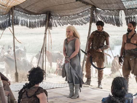 Emilia Clarke as Daenerys Targaryen in Game of Thrones. Picture: HBO.