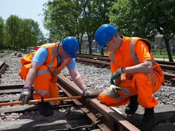 Network Rail apprentices.