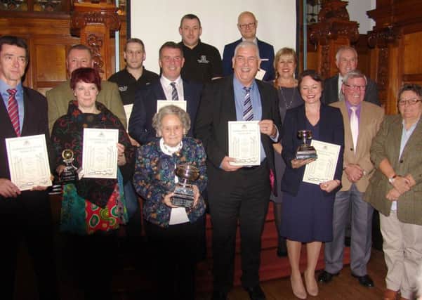Winners of Hartlepool Civic Society's 2016 annual awards