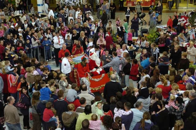 Big crowds are expected for Santa's arrival this year.