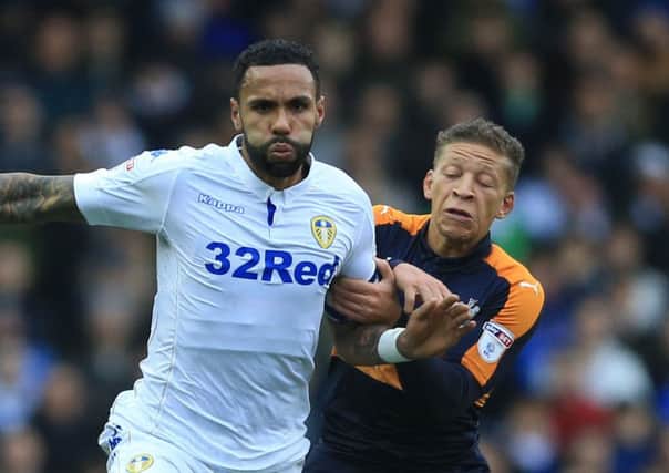 Dwight Gayle in action at Leeds