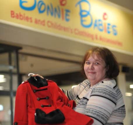 Jayne Berry at her Bonnie Babies shop in Middleton Grange Shopping Centre.