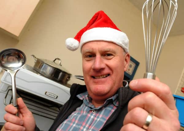 Rob Swan ahead of this year's Christmas Day lunch