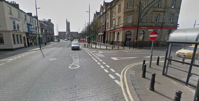 Church Street in Hartlepool. Image courtesy of Google.