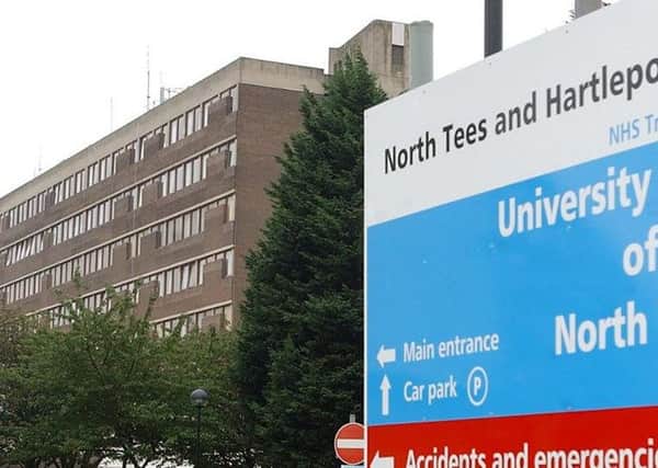 The University Hospital of North Tees, in Stockton, where specialist neonatal services for the Hartlepool area are currently provided