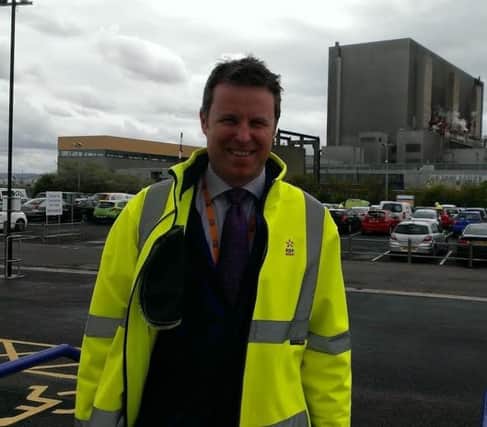 Hartlepool power station director Simon Parsons.