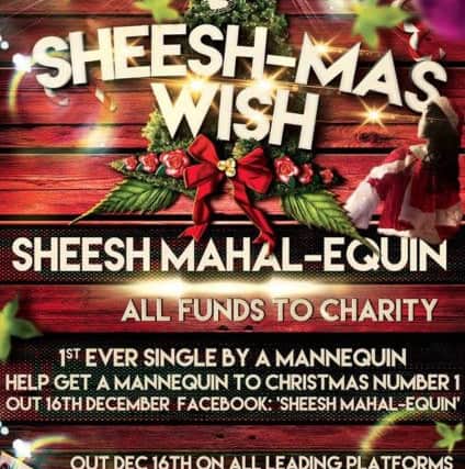 Promotion bill for Sheesh Mahal-equin's Christmas single
