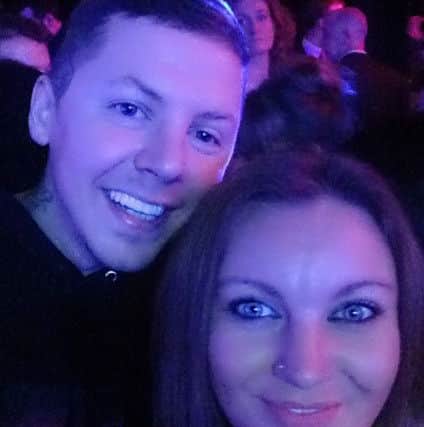 Stephanie Addison of Raindrops to Rainbows with Stephen Manderson also known as Professor Green.