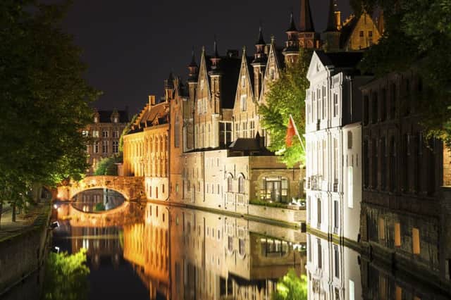 Canal Houses Bruges