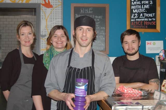 The team at Chilli Cake deli who are supporting Blast Digital's competition