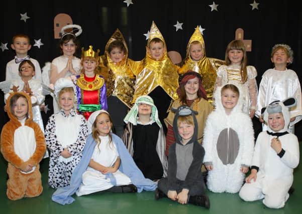 Infants' nativity at Eldon Grove Academy.