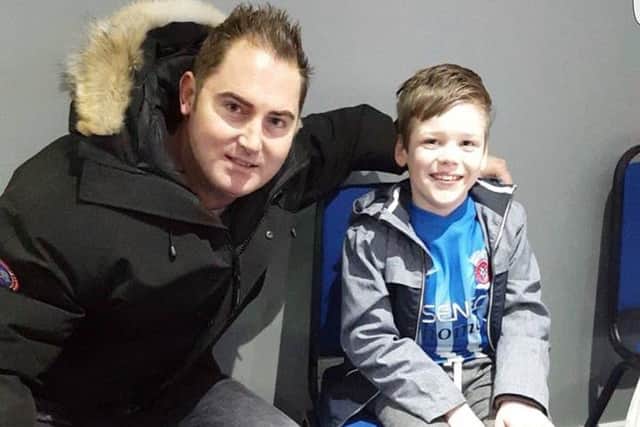 Matt Haycox who is matchfunding the cash raised on Alfie's Just Giving page by Christmas day