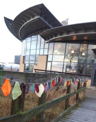 The bunting is out as part of the celebration at RSPB Saltholme.