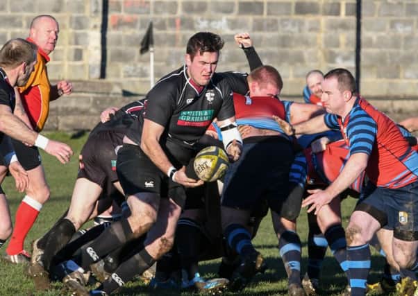 Hartlepool press forward in their 22-12 defeat at home to Gateshead on Saturday
