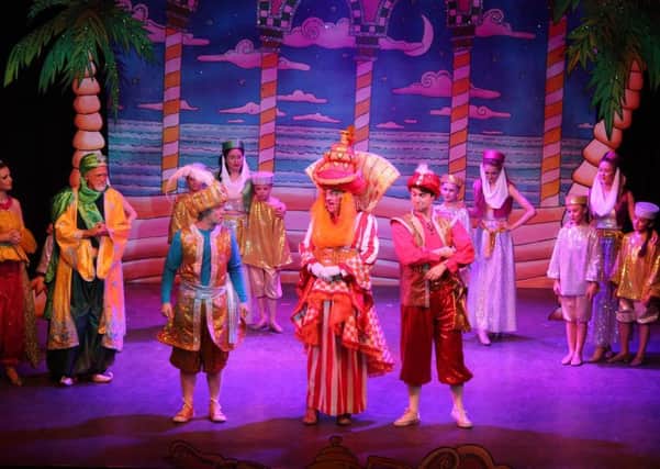 Hartlepool's first professional pantomine Aladdin hasd been hailed as a huge success.