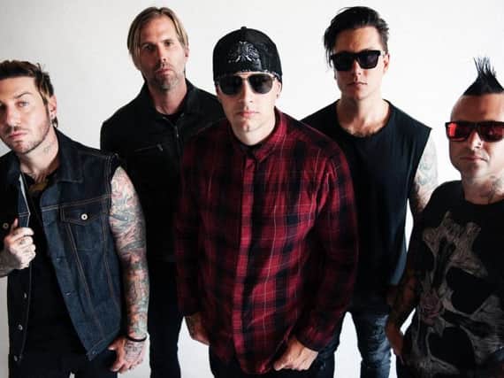 Avenged Sevenfold performed at the Metro Radio Arena on January 12.