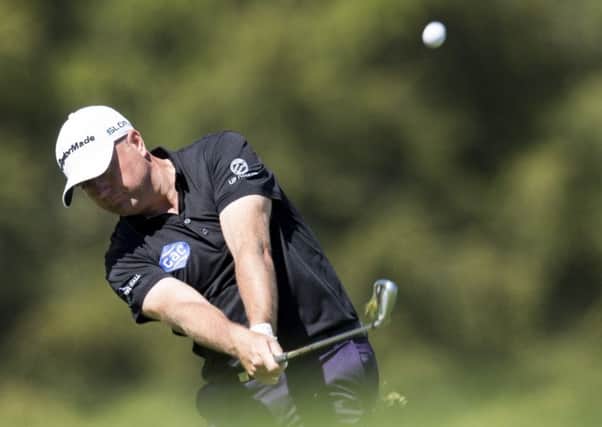Graeme Storm leads the BMW SA Open in South Africa