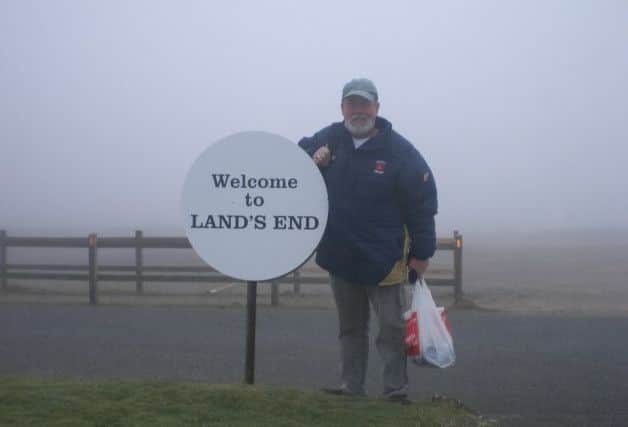 Bob Waite at Land's End