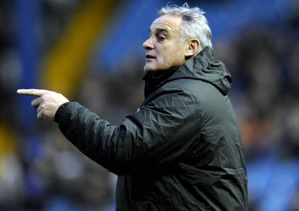 Dave Jones getting his point across during his time at Sheffield Wednesday
