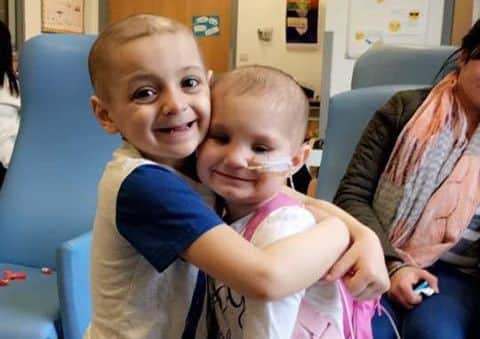 Bradley Lowery is undergoing the antibody part of his pioneering treatment to prolong his life as he battles neuroblastoma.